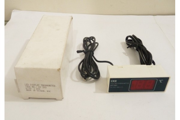 Electro Thermometter, DT383, CKE, Made in Tiwan